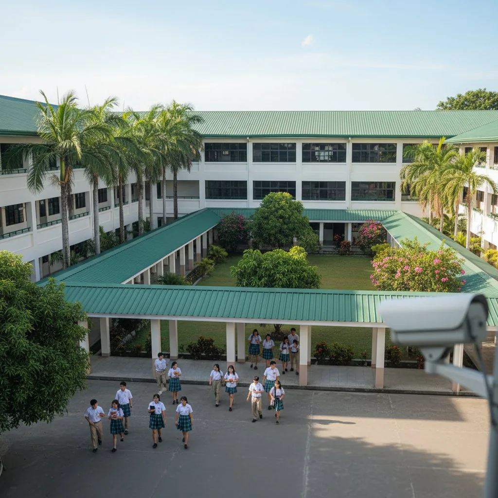 Campus courtyard