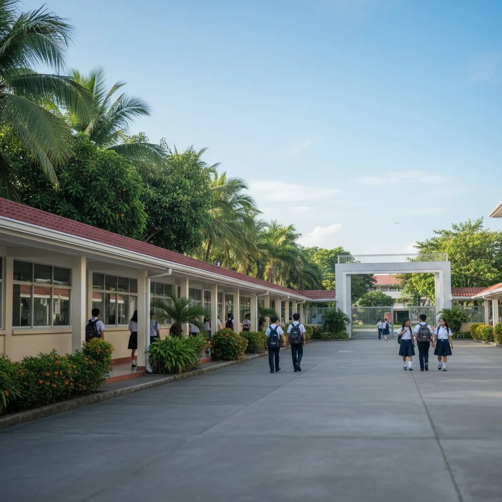 Campus walkway